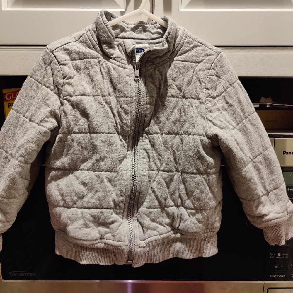 Old Navy crewneck zipper jacket